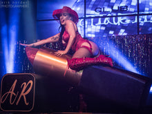 Load image into Gallery viewer, Red Lipstick Burlesque Performance