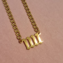 Load image into Gallery viewer, ⭐️ Angel Number Necklace ⭐️