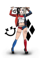 Harley Quinn Burlesque Performance